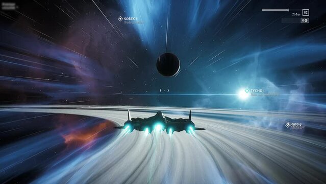 Space Shooter 3D Video Game imitation.