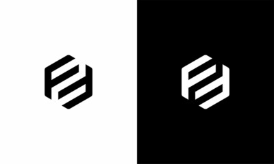 Initial Letter FF F Lettermark Logo Vector Design