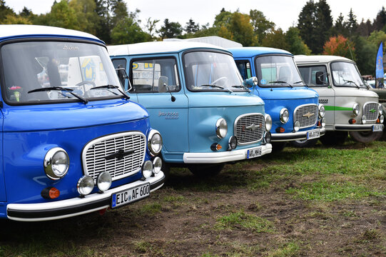 Barkas B 1000 bei Oldtimertreffen 