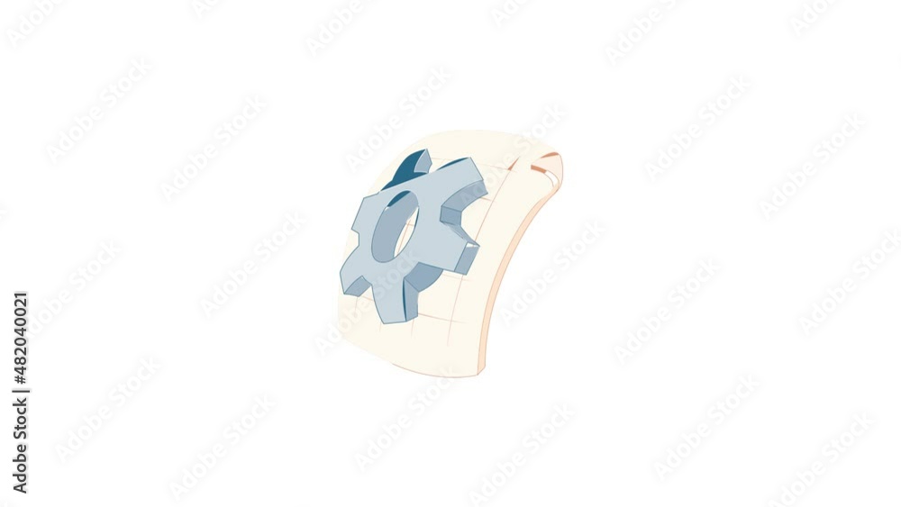 Aufkleber exe extension text file icon animation best cartoon object on white background