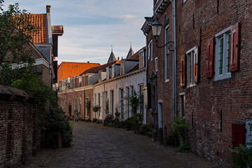 Gasse in der Altstadt von Amersfoort in den Niederlanden