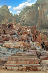Ruins of the ancient city of Petra