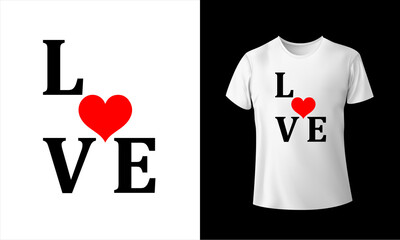 Love T-Shirt Design 