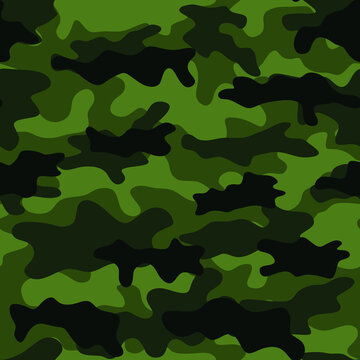Army camouflage. Vector pattern for clothes. Textile, fabric.