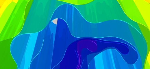 abstract background with a colored dynamic waves