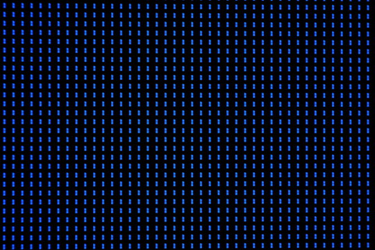 tv panel macro - FullHD oled technology red white blue pixel - nlue screen close-up