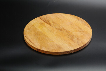 Wooden board for kitchen isolated