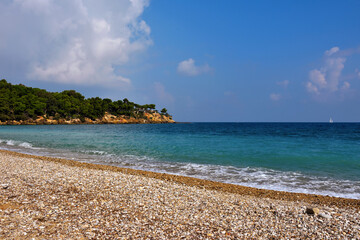 Obraz premium guidaloca beach Castellammare del golfo Sicily Italy