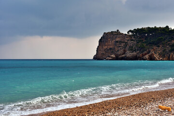 Obraz premium guidaloca beach Castellammare del golfo Sicily Italy