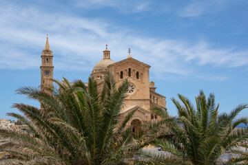 Fototapeta na wymiar old church gozo malta