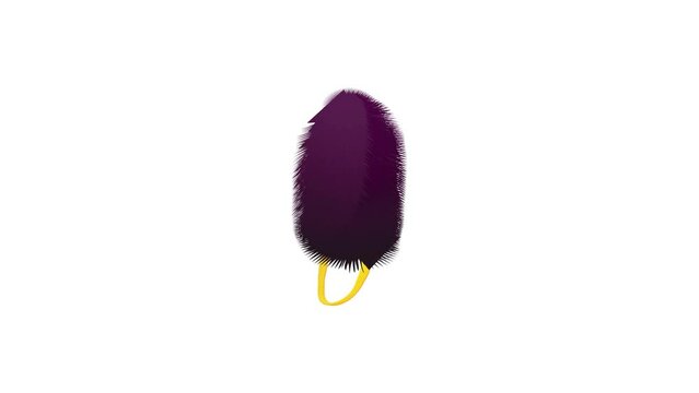 Hat british guards icon animation best cartoon object on white background