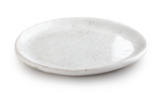 empty white plate