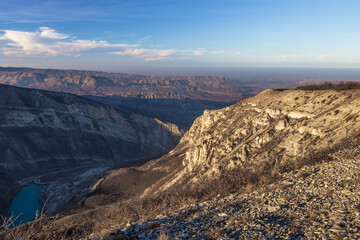 Fototapeta na wymiar Sulak Canyon Dagestan
