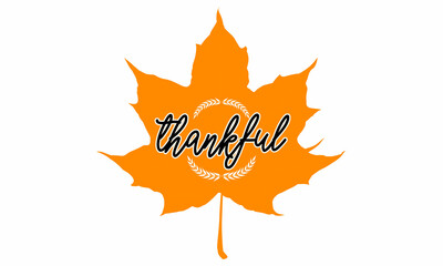 thankful SVG Design