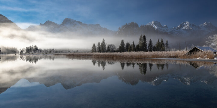 Morgenstimmung beim Almsee 4
