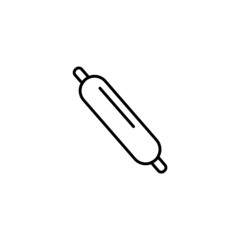 Dough Grinder icon, Kitchen equipment sign symbol vector. Dough grinder. icon with outline style and perfect pixels. Suitable for website design, logos, applications and UI.