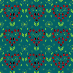 Ladybug pattern