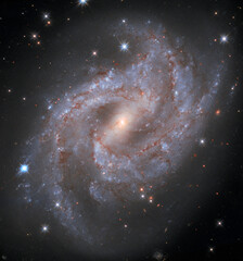 ESA/Hubble Galaxy NGC 2525. Pictured here is the captivating galaxy NGC 2525.