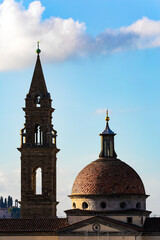 Naklejka premium The bell tower in Florence
