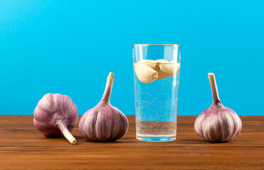 Garlic and garlic water have a positive effect on the human body.	