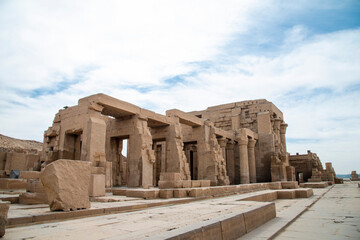 Temple of Sobek and Haroeris, Kom Ombo, Egypt, North Africa	
