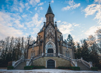 Schwarzenberg Tomb near Trebon, Czech Republic.
