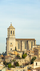 Fototapeta na wymiar Girona cathedral of game of thrones