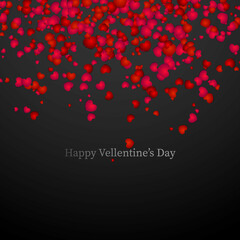 Heart Icon. Valentine's Day.Heart background.Vector Illustration.