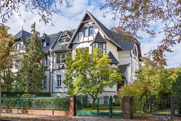 Mansion at Baseler Street 74 in Berlin, Germany