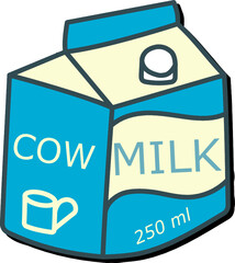 illustration of a milk bottle