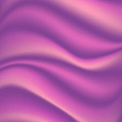 Vector of purple silk fabric background. Background drapery delicate purple silk and feathers. Vector illustration
