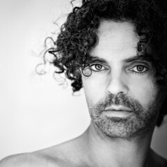 portrait noir et blanc