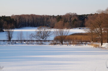 river in winter