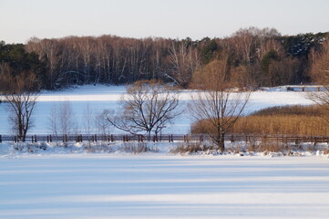 river in winter