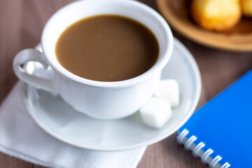 cup of coffee on a table drink beverage espresso latte caffeine aroma hot drinks tasty yummy sugar sweet breakfast morning cafe