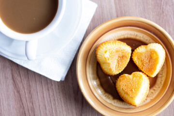 cup of coffee and cookies food tasty sweet dessert bakery cakes unhealthy breakfast baked plate pastry nobody beverage drinks milk cappuccino latte  morning caffeine