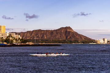 Obraz premium boats on the river