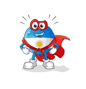 recommend clip art: argentina flag heroes vector. cartoon character