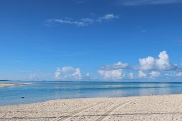 Obraz premium beach and blue sky
