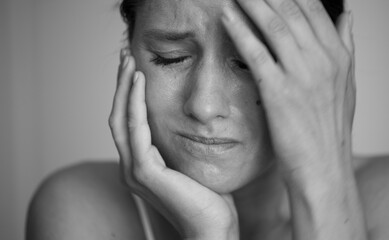 Woman pain teeth. Pain. Problem. People. Photo. 