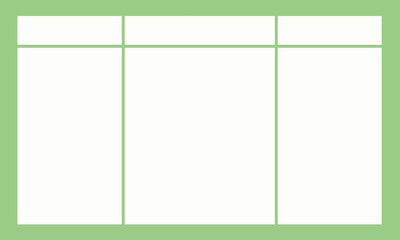 olive background with white squares dismembered