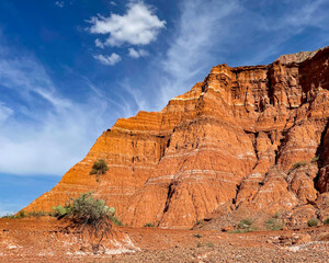Fototapeta premium Red, white and blue