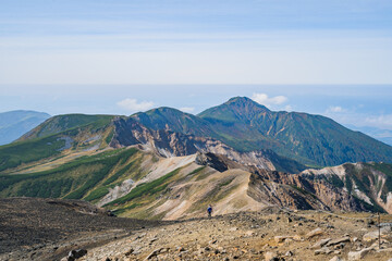 秋の十勝岳登山 (日本 - 北海道 - 登山)