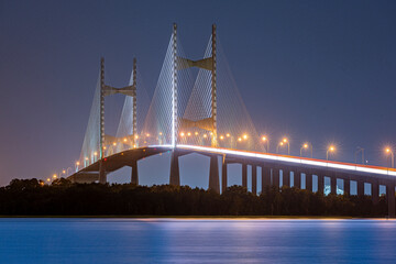Dames Point Bridge area 