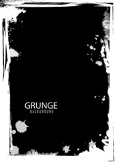 Grunge Black and White Background Texture.