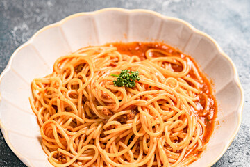 イタリアンパスタのボロネーゼ