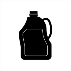 Gallon Of Milk Icon, Big Plastic Bottle