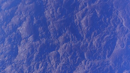 3d render of abstract planet surface with high detailed relief