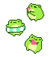 frog pixel