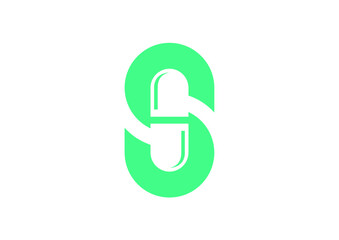 Letter S Drug Logo